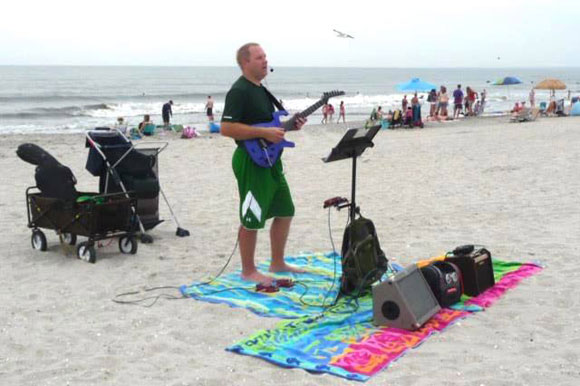 beach at Ocean City, NJ